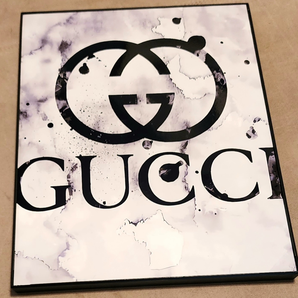 Gucci 8 1/2"x11" Framed Wall Art